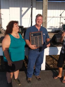 The winners of this years outstanding citizens award are Craig and Cindy Newell for all the help they give to area sports teams and also the custom work they do for borough vehicles and various businesses they have helped with custom welding to meet their needs. I am most impressed that they helped with the development of t h e creation lf the wooly mammoth sculpture located at Firemens beach at nearby Conneaut Lake. Enjoying the journey in Cambridge Springs as I enjoy the last evening of our local fair.